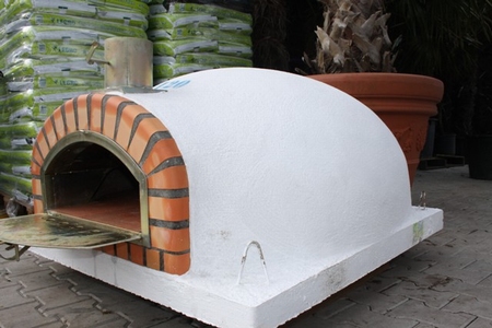 Houtoven, Pizza oven Pisa 120 cm met brede deur