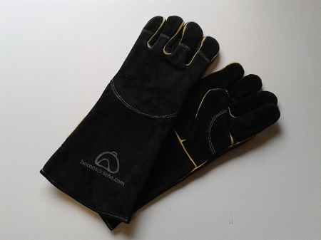 Handschoenen zwart 5 vingers