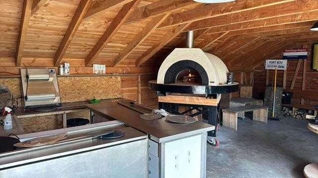 Amalfi Mediterranean oven AD120 op ronde basis