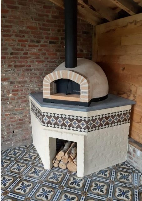 Amalfi Mediterranean oven AD70 Rustic Real Brick