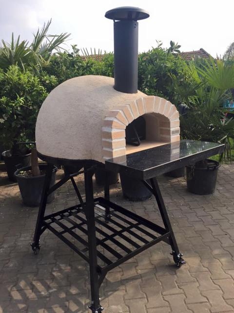 Amalfi Mediterranean oven AD70 Rustic Real Brick