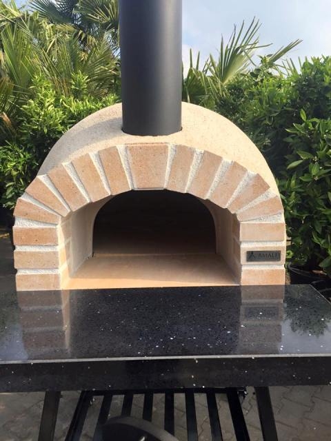 Amalfi Mediterranean oven AD70 Rustic Real Brick