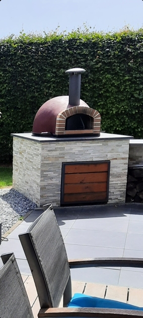 Amalfi Mediterranean oven AD70 Rustic Real Brick