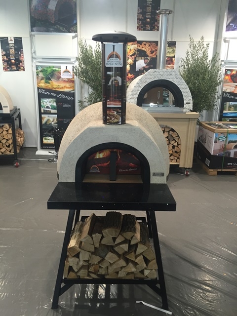 Amalfi Mediterranean portable oven 60 Black Front