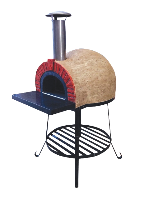 Amalfi Mediterranean portable oven 60 Red Brick