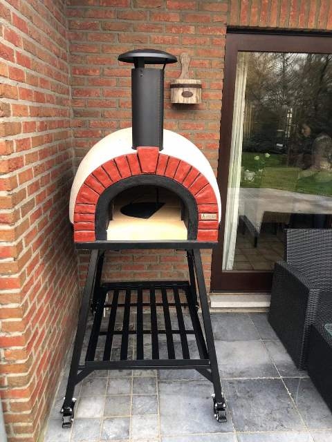 Amalfi Mediterranean portable oven 60 Red Brick