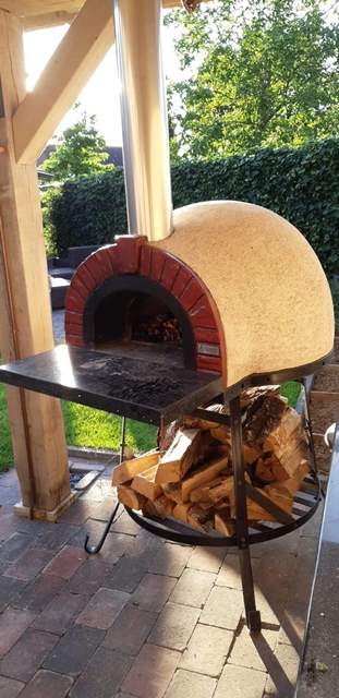 Amalfi Mediterranean portable oven 60 Red Brick