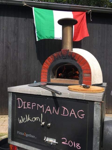 Amalfi Mediterranean portable oven 60 Red Brick