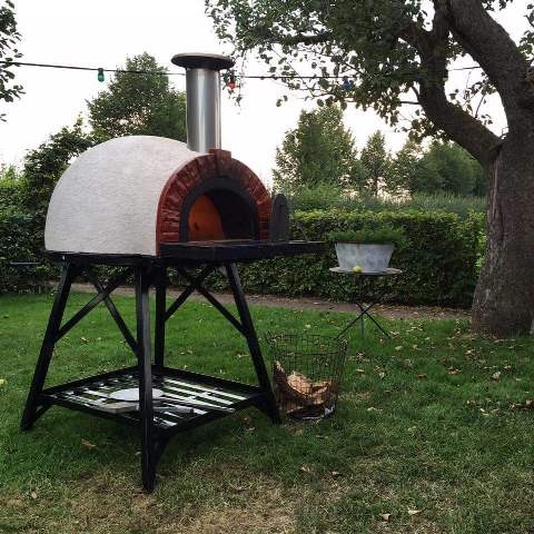 Amalfi Mediterranean portable oven 60 Red Brick