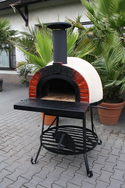 Amalfi Mediterranean portable oven 70 Red Brick