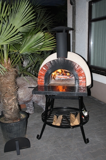 Amalfi Mediterranean portable oven 70 Red Brick