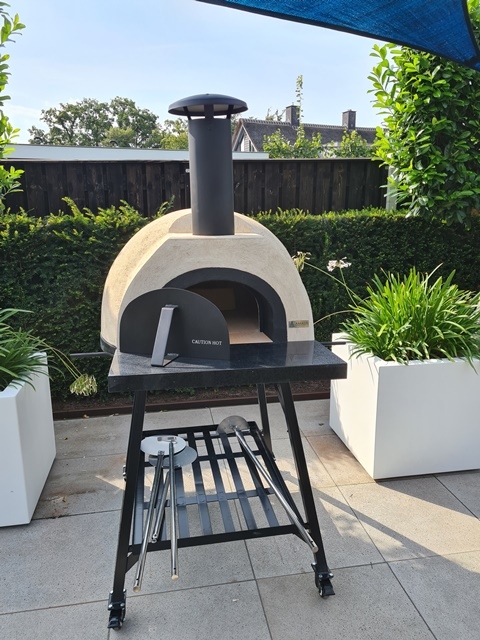 Amalfi Mediterranean portable oven70 Black Front