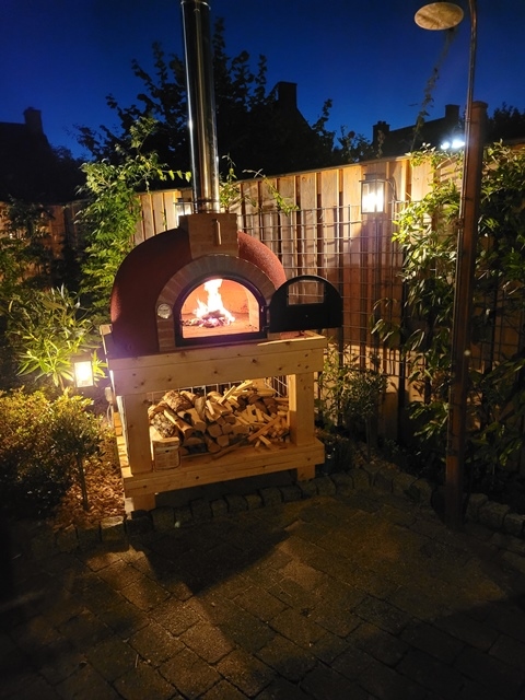 Pizzaoven Traditional brick 80/110cm