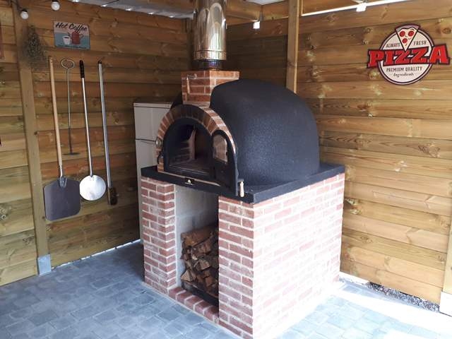 Pizzaoven Traditional brick 80/110cm