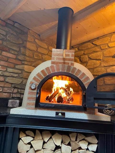 Pizzaoven Traditional brick 80/110cm