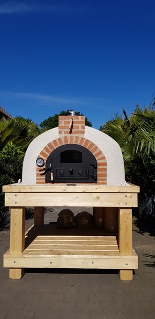 Pizzaoven Traditional brick 90/120 cm