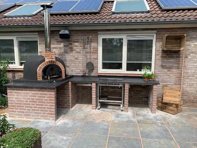 Pizzaoven Traditional brick 90/120 cm