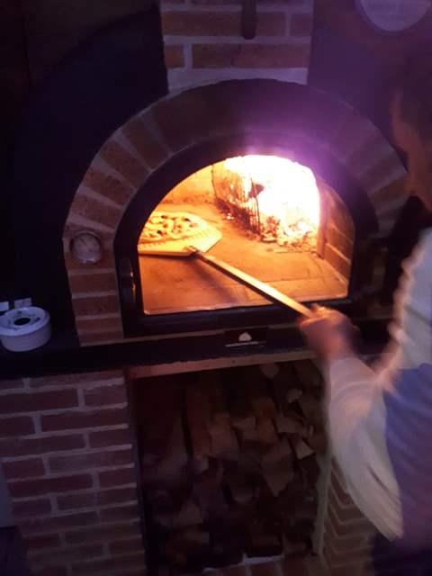 Pizzaoven Traditional brick 90/120 cm