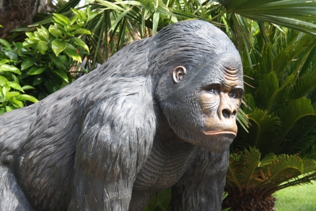 Tuinbeeld Gorilla - Bokito