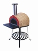 Amalfi Mediterranean portable oven 60 Red Brick